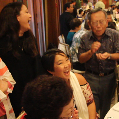 Grandparents enjoy the show too!!